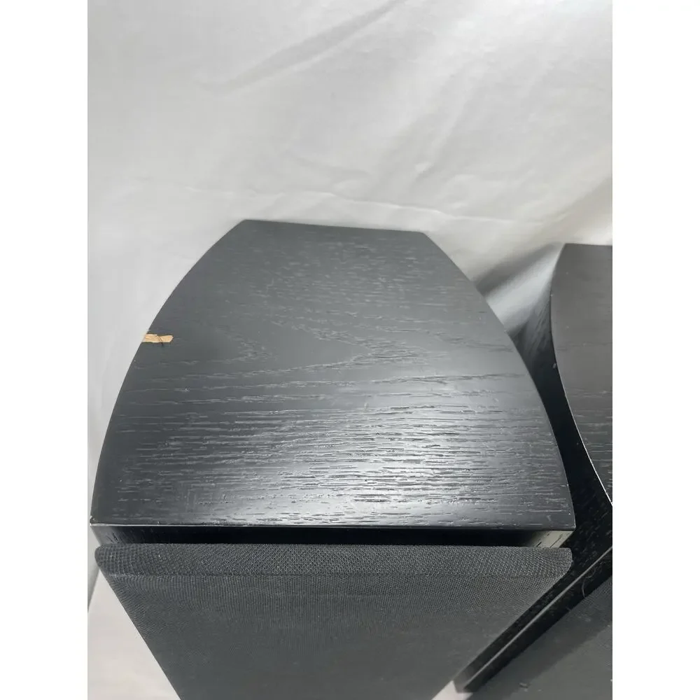 TruAudio TC-165 M Bookshelf Speakers Pair Black TRU Cinema 8 Ohm TESTED